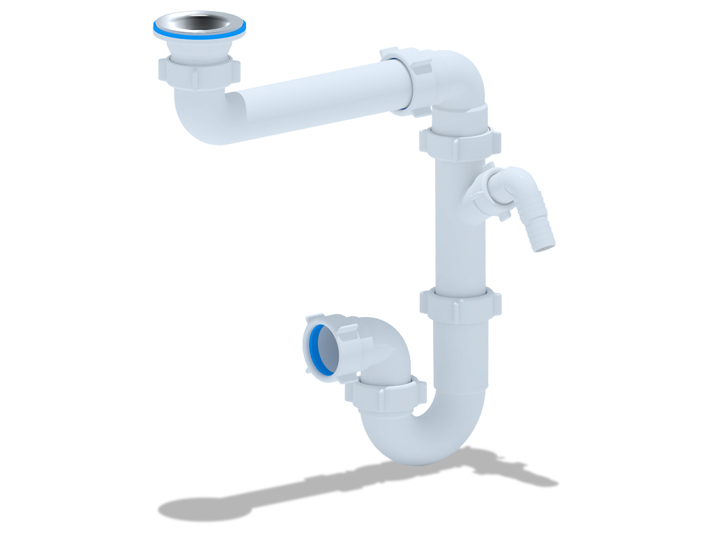 Сифон для мойки АНИ пласт D5100