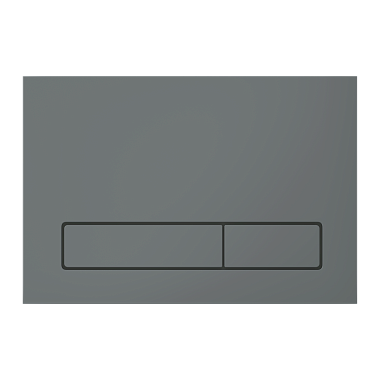 Клавиша смыва АНИ пласт для инсталляции, плоская кнопка,графит матовый, WP1577