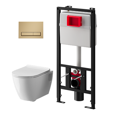 Комплекты с унитазом (Set 4 в 1)